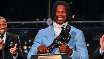 PHOTO COLLECTION: Heisman Trophy Football