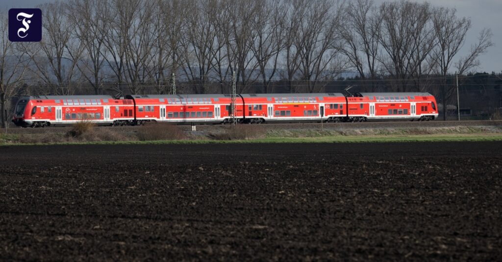 Bahnverkehr auf der Riedbahn wieder angelaufen