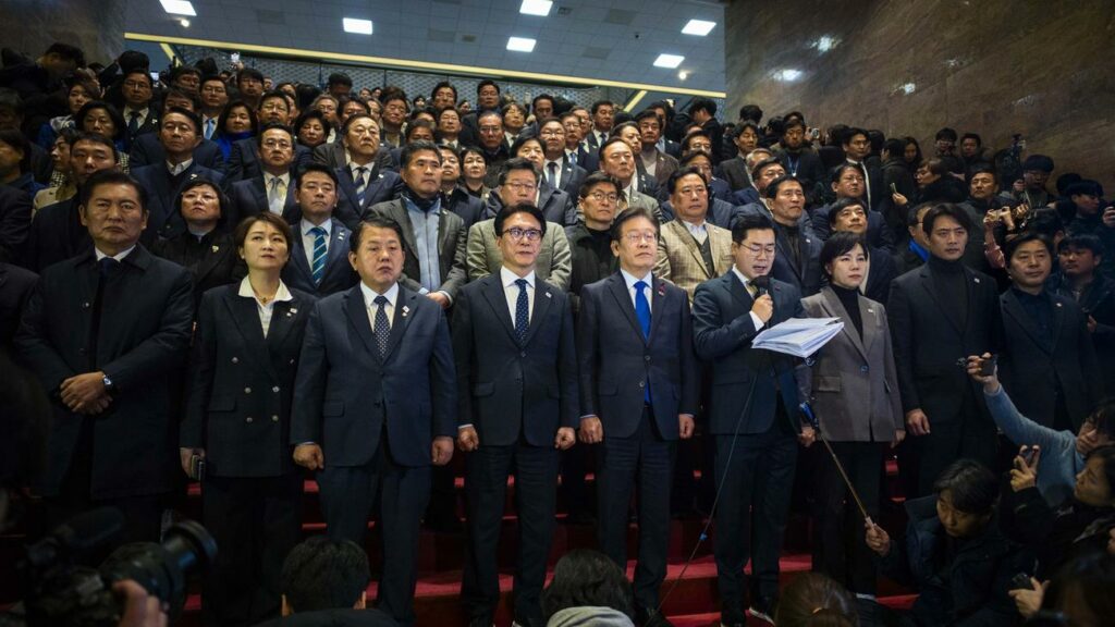 Südkorea: Opposition fordert schnelle Absetzung von Südkoreas Präsident Yoon