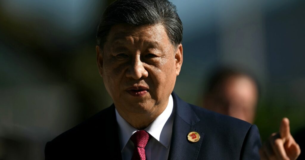 Le président chinois Xi Jinping, le 18 novembre 2024 à Rio de Janeiro