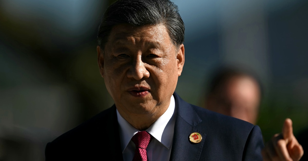 Le président chinois Xi Jinping, le 18 novembre 2024 à Rio de Janeiro