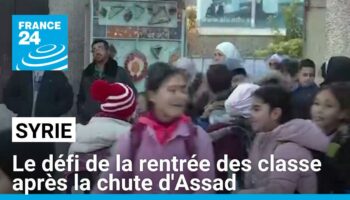 En Syrie, le défi de la rentrée des classe après la chute de Bachar al-Assad