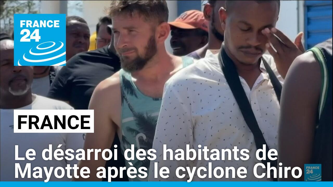 Le désarroi des habitants de Mayotte après le passage du cyclone Chiro