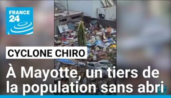 À Mayotte, un tiers de la population sans abri après le passage du cyclone Chido