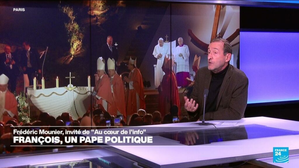 Frédéric Mounier: "La vision politique du Pape se lit sur son visage"