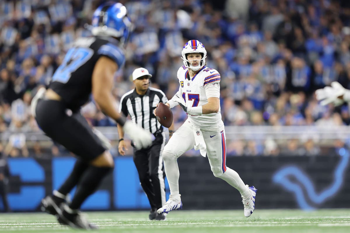 Josh Allen puts an end to Detroit Lions winning streak