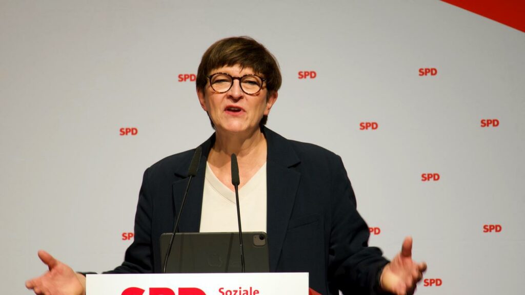 Bundestag: SPD-Chefin Esken warnt Union vor Gesetzesblockade nach Vertrauensfrage