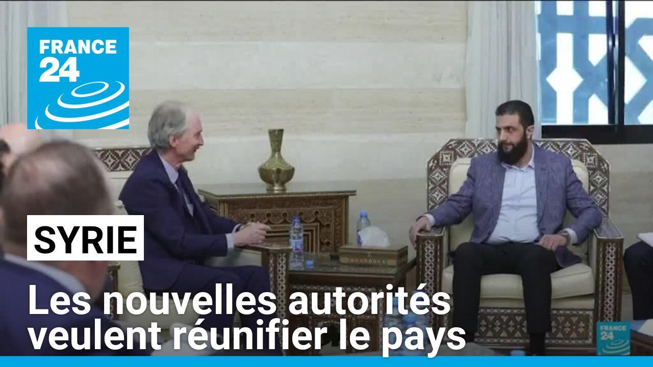 Après des années de guerre en Syrie, les nouvelles autorités veulent réunifier le pays