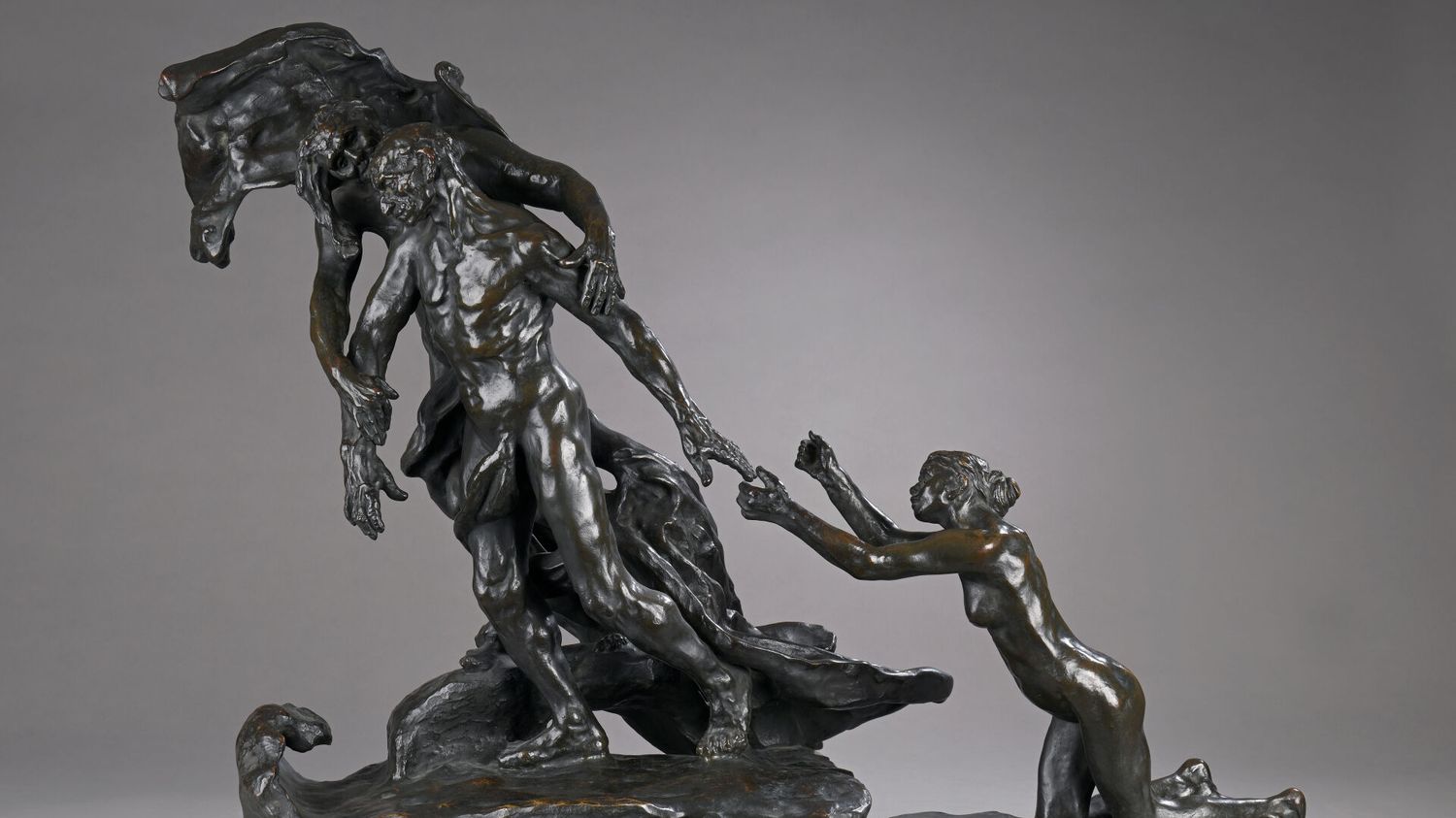 Un exemplaire du célèbre bronze "L'Âge mûr" de Camille Claudel découvert à Paris, mis aux enchères en février