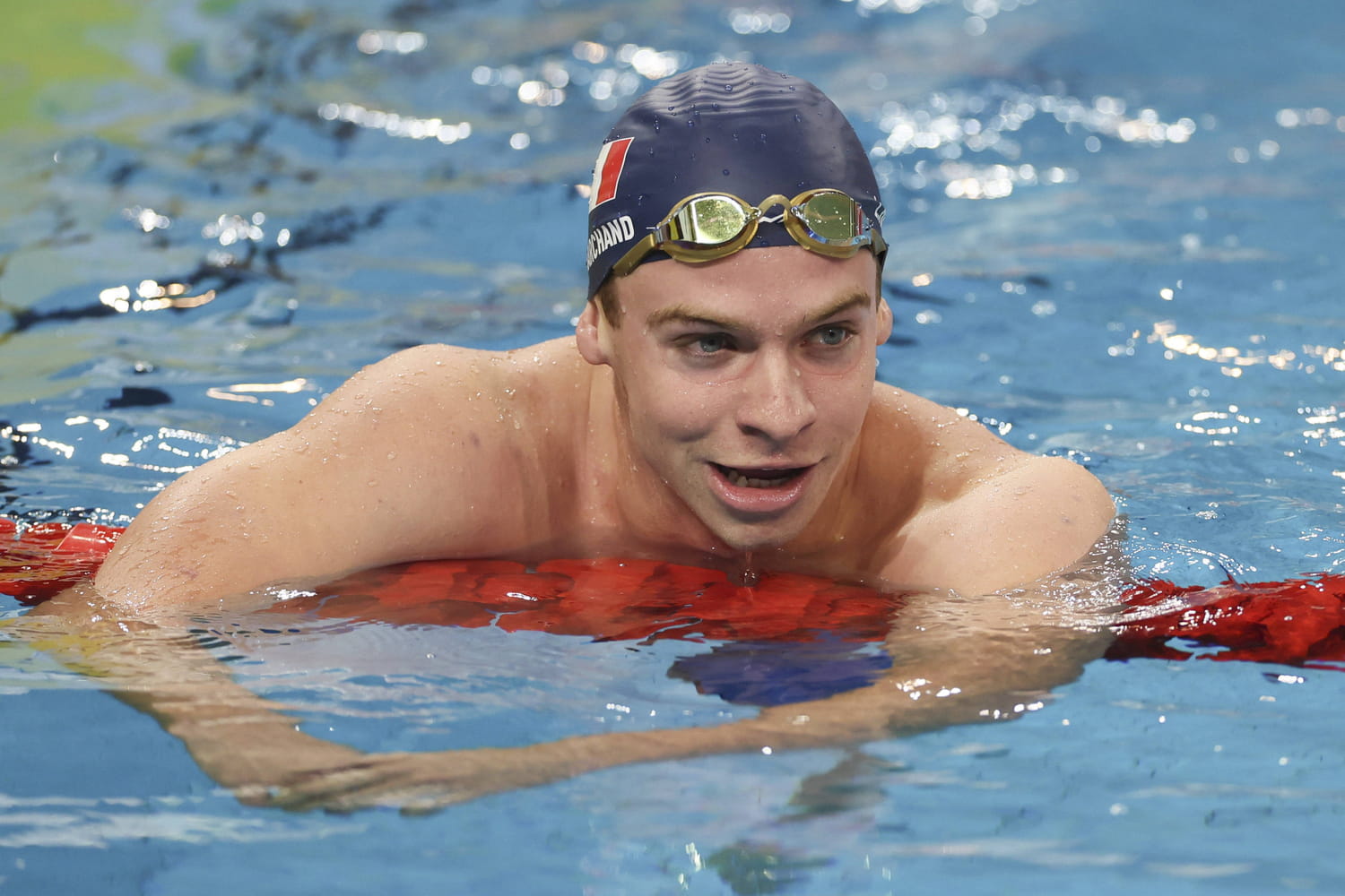 Léon Marchand utilise une substance pour améliorer ses performances