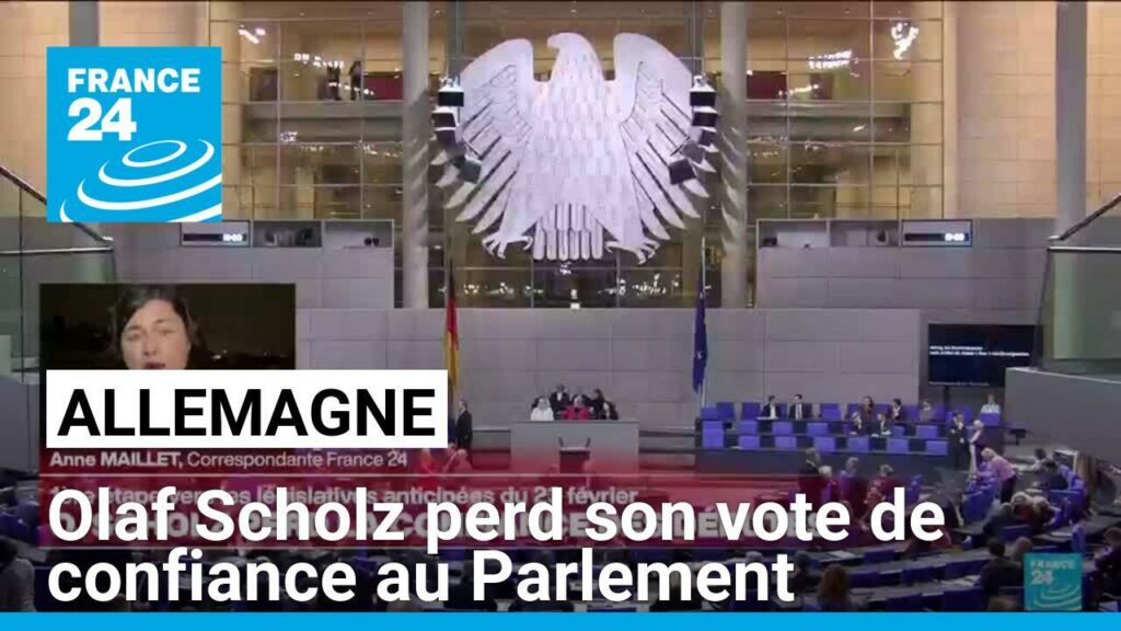 Allemagne : Olaf Scholz perd son vote de confiance au Parlement