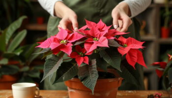 Cette fleur de Noël fleurira 6 semaines de plus que d'habitude si vous faites ces gestes simples maintenant