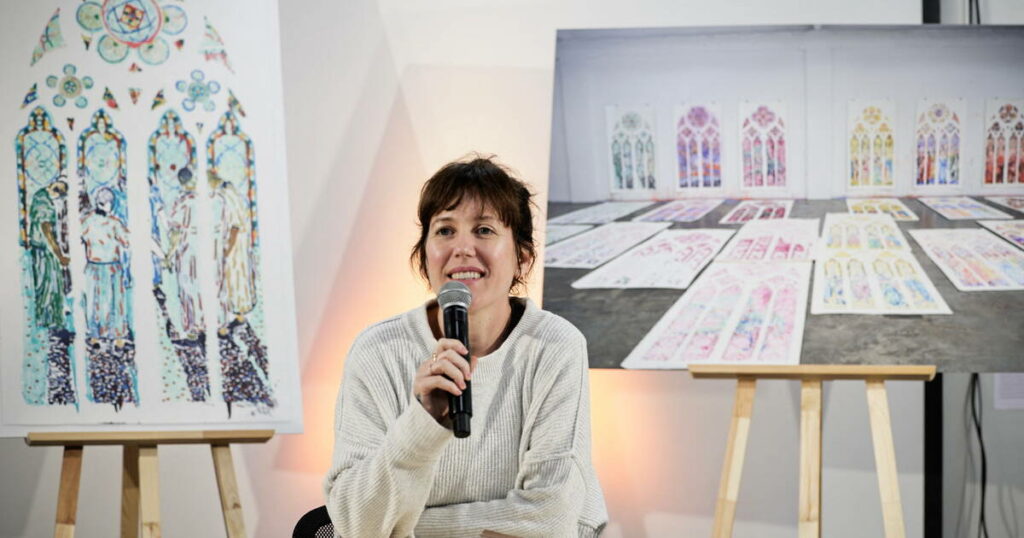 Nouveaux vitraux de Notre-Dame : l’artiste Claire Tabouret l’emporte