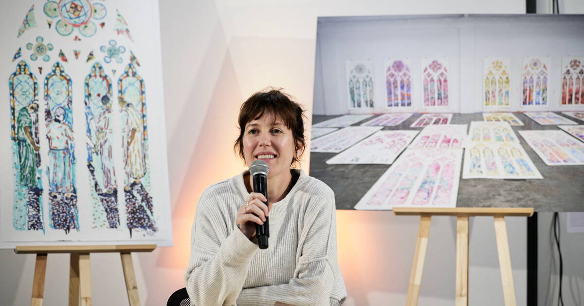 Nouveaux vitraux de Notre-Dame : l’artiste Claire Tabouret l’emporte