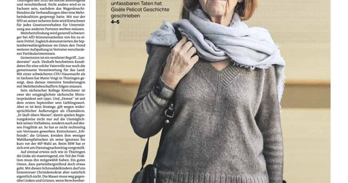 Il faut adresser “un immense merci” à Gisèle Pelicot