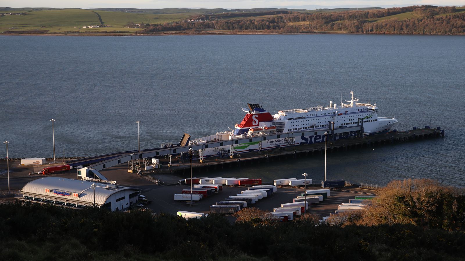 Man arrested after Albanian nationals found hidden in livestock wagon at Scottish port