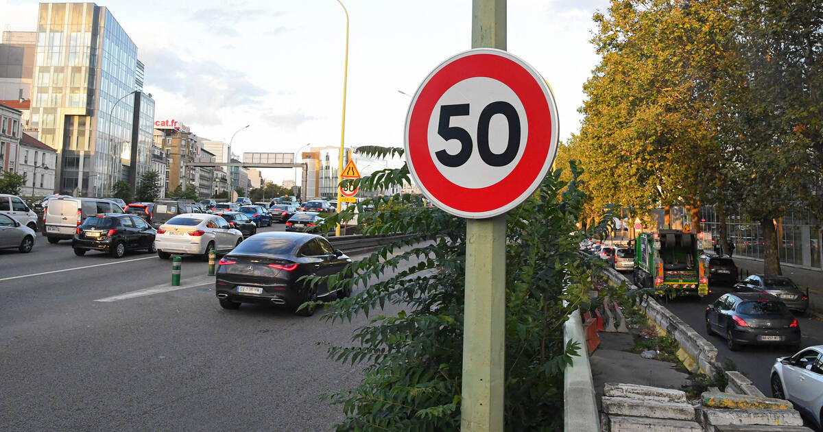 Périph parisien à 50 km/h : moins d’embouteillages, moins d’accidents et moins de bruit la nuit