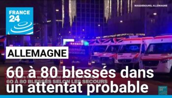 Attentat probable : une voiture fonce sur un marché de Noël en Allemagne