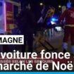 Une voiture fonce sur un marché de Noël à Magdebourg en Allemagne