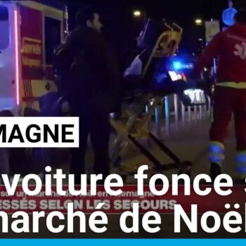 Une voiture fonce sur un marché de Noël à Magdebourg en Allemagne