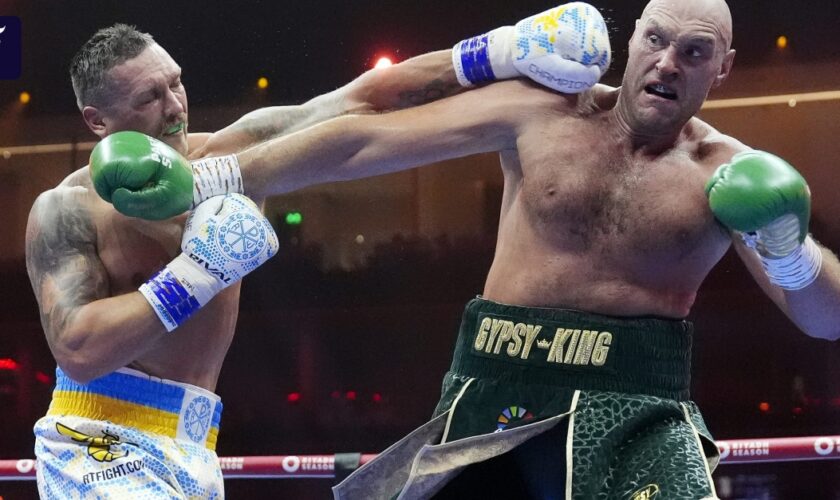 Rematch Usyk gegen Fury: Viel Geld und ein bizarrer Trailer