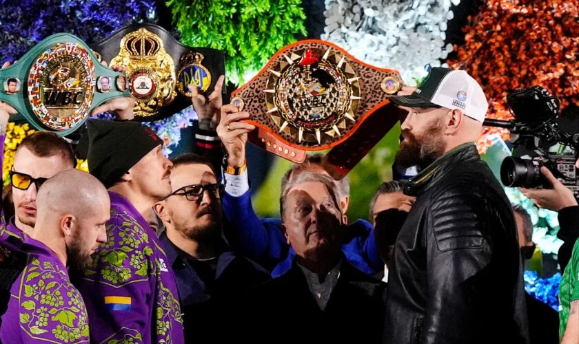 Fury vs Usyk 2 LIVE: Latest updates and results from heavyweight title rematch