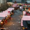 The aftermath of the Christmas market attack. Pic: Reuters