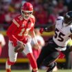 Chiefs' Patrick Mahomes eases ankle injury concerns, sets personal rushing mark on touchdown run