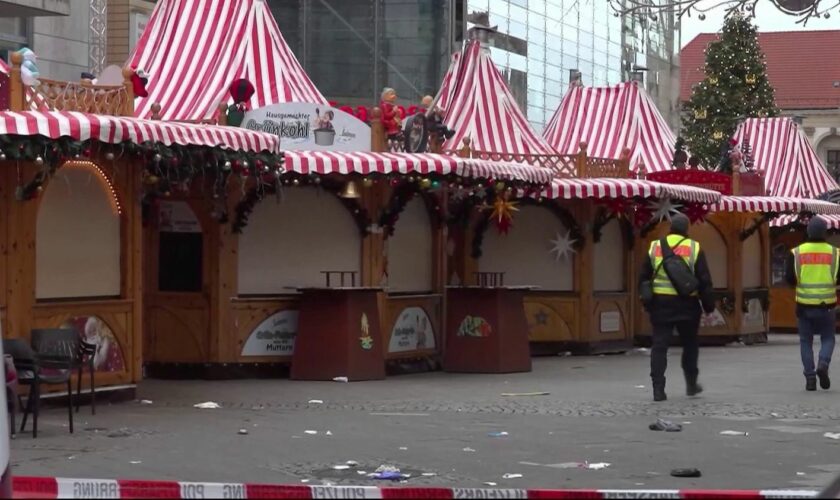 Attaque sur un marché de Noël en Allemagne : au moins cinq morts dont un enfant