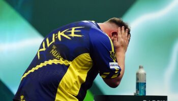 Emotional Luke Littler breaks down in tears after record-breaking win at World Darts Championship