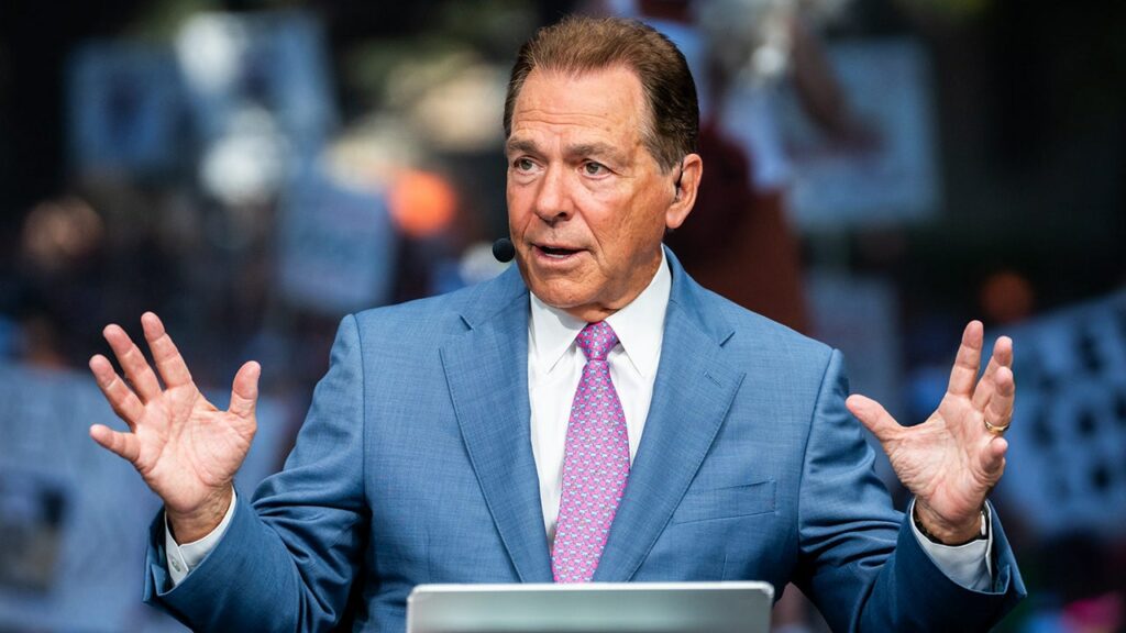 Nick Saban corrects Shane Gillis after comedian jokes coach oversaw cheating during storied Alabama tenure