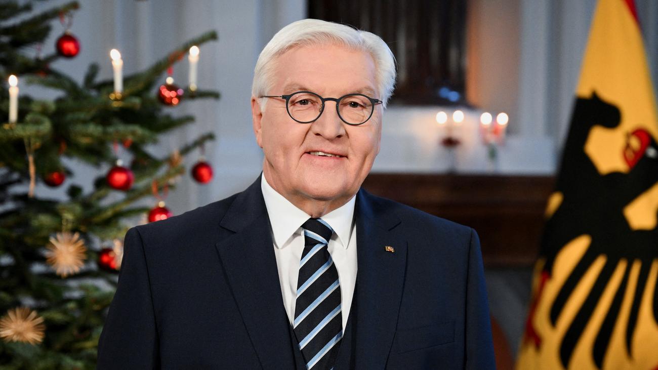 Weihnachtsansprache: Frank-Walter Steinmeier ruft zu Zusammenhalt auf