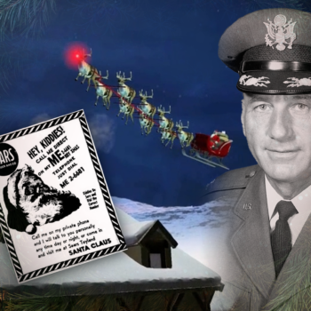 Santa Tracker began with a phone call to Colonel Harry Shoup