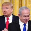 Donald Trump, alors président des Etats-Unis, et le Premier ministre israélien Benjamin Netanyahu à la Maison Blanche à Washington le 28 janvier 2020