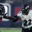 Ravens rout Texans on Christmas, inch closer to division title