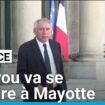 France : Bayrou se rendra à Mayotte dimanche et lundi, avec Borne et Valls