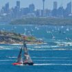 Yachts set off from Sydney Harbour to start the Sydney to Hobart yacht race. Pic: AP