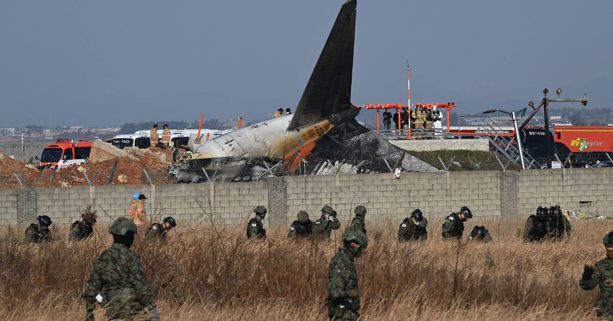 Corée du Sud : un accident d’avion fait au moins 120 morts