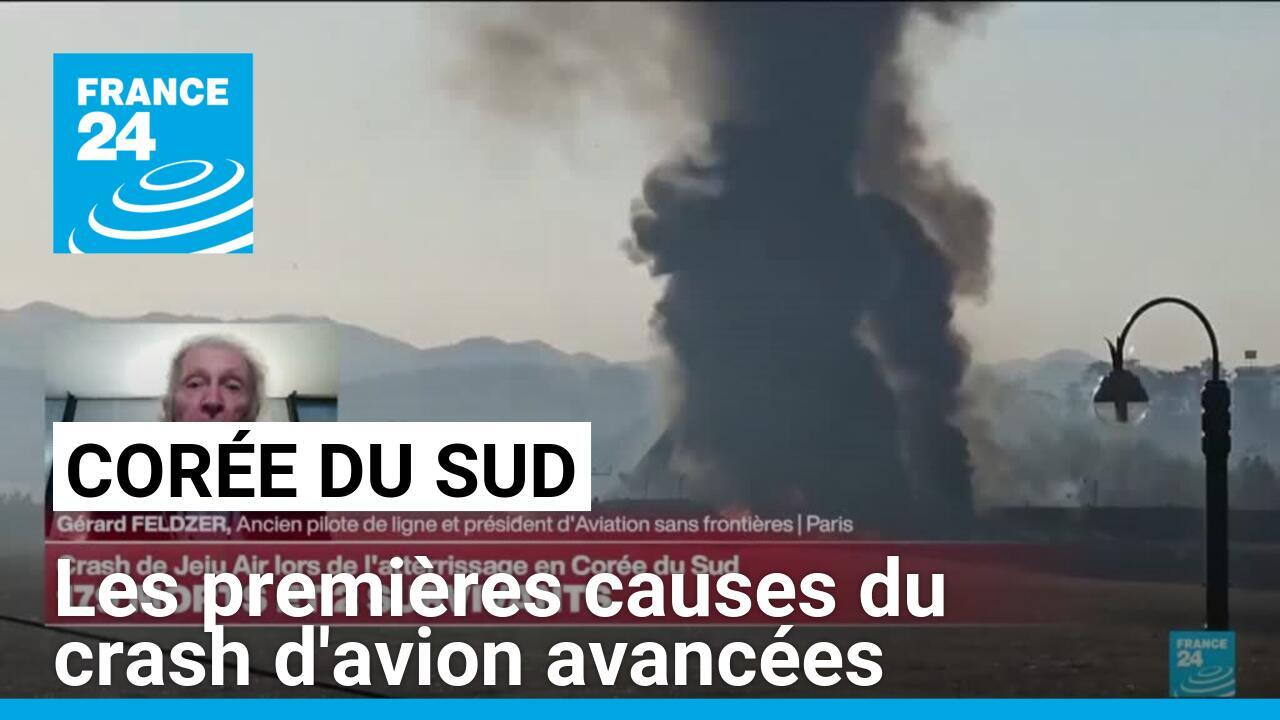 Corée du Sud : les premières causes du crash d'avion avancées