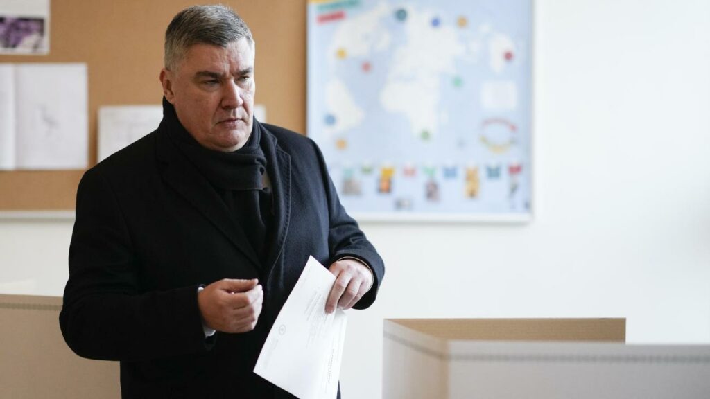 Kroatien: Amtsinhaber Milanović verpasst knapp Wiederwahl in erster Runde