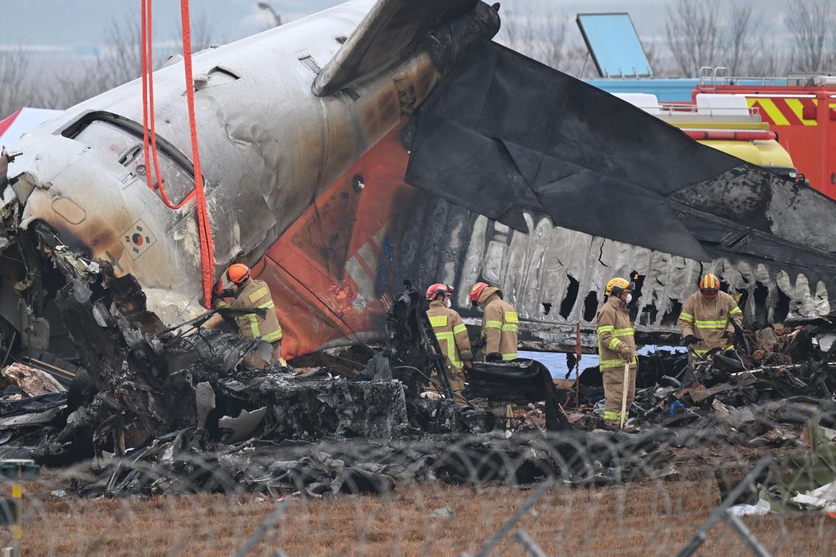 Collision avec des oiseaux, défaillance du train d’atterrissage, deuil national… Ce que l’on sait du crash meurtrier d’un avion en Corée du Sud