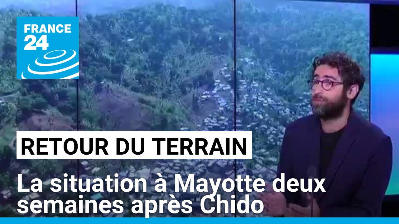 Situation à Mayotte deux semaines après Chido : retour du terrain de France 24