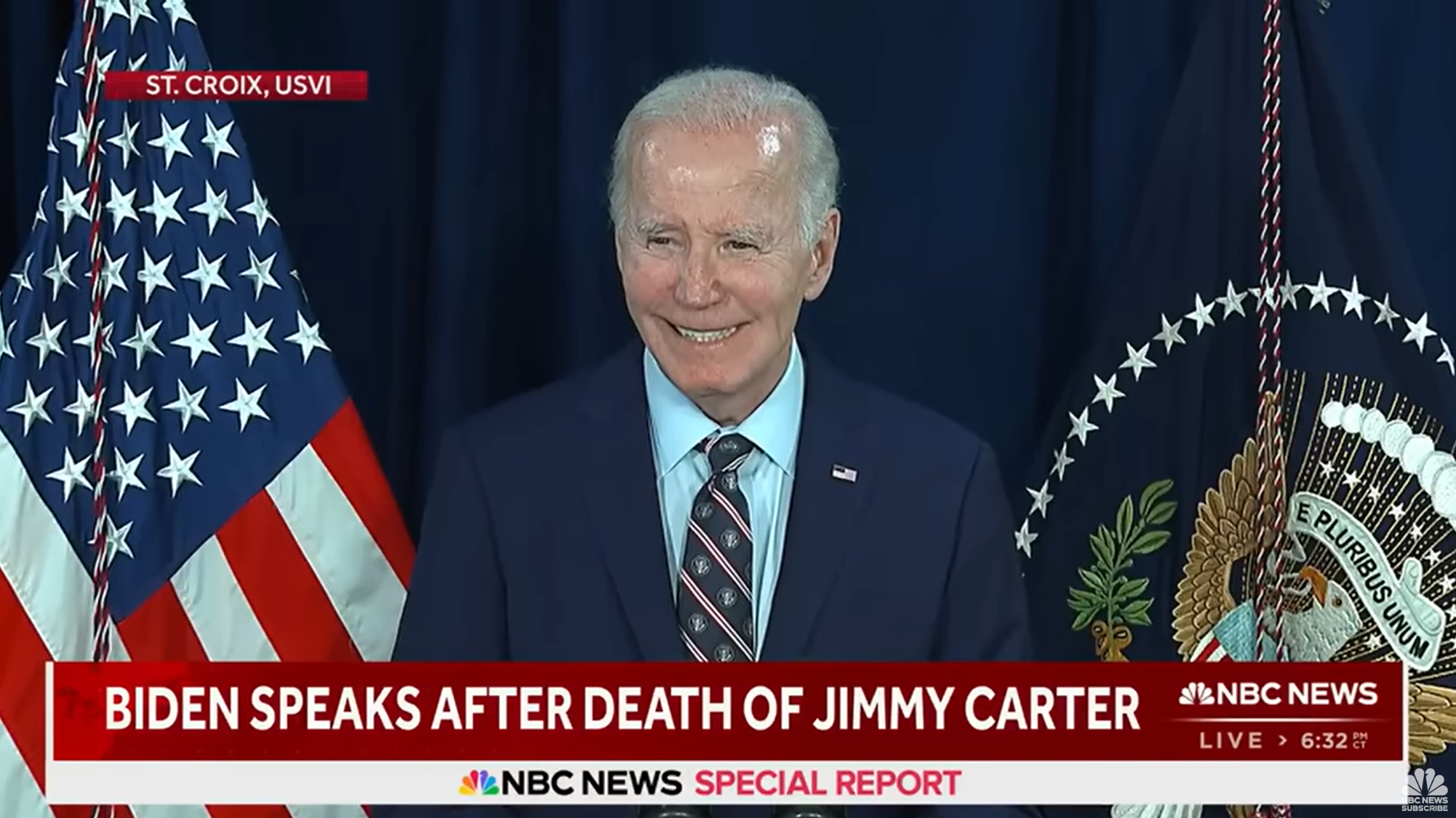 Mort de Jimmy Carter : Joe Biden estime que Donald Trump devrait s’inspirer de l’ex-président sur ce point