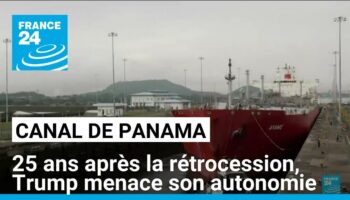 Canal de Panama : 25 ans après la rétrocession, Trump menace son autonomie