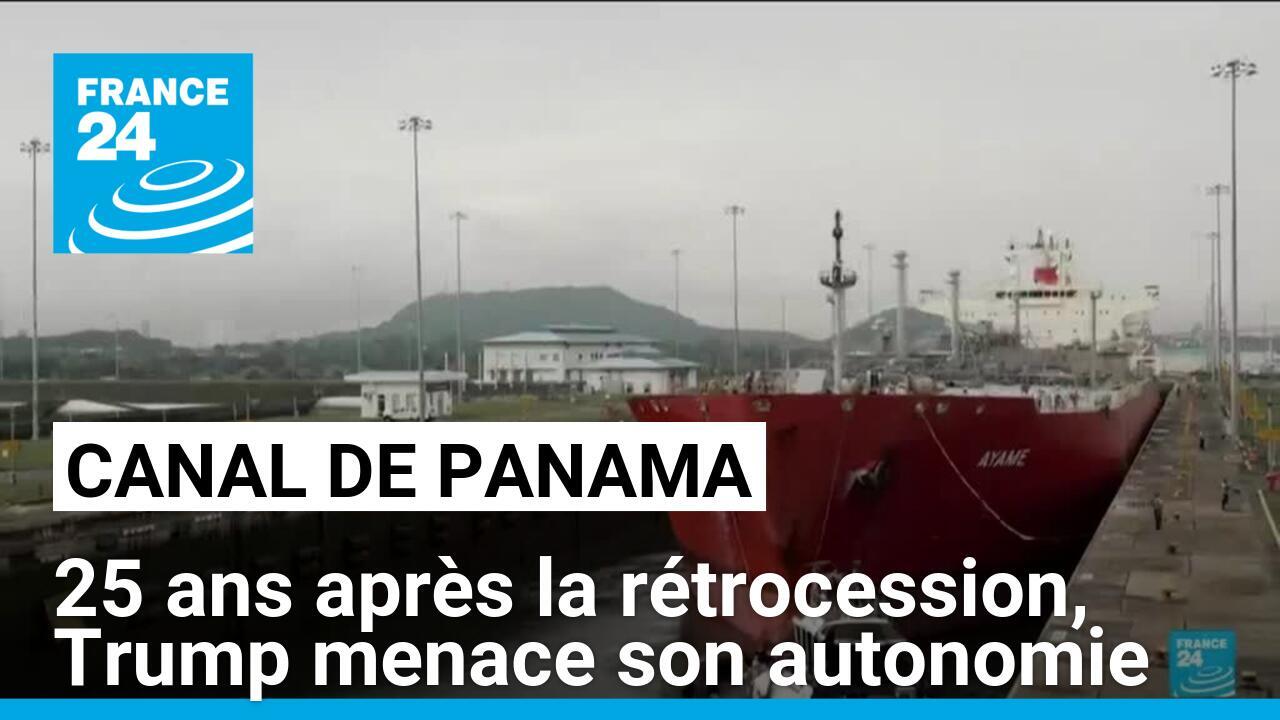 Canal de Panama : 25 ans après la rétrocession, Trump menace son autonomie