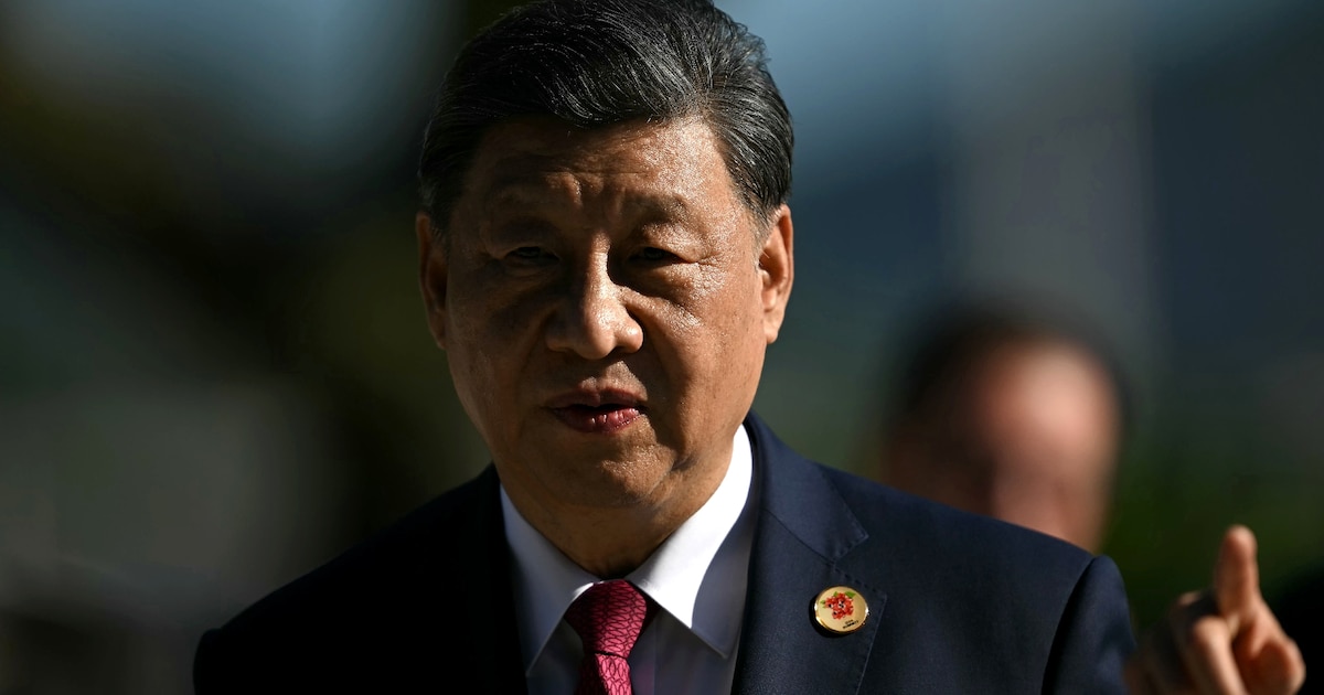 Le président chinois Xi Jinping, le 18 novembre 2024 à Rio de Janeiro