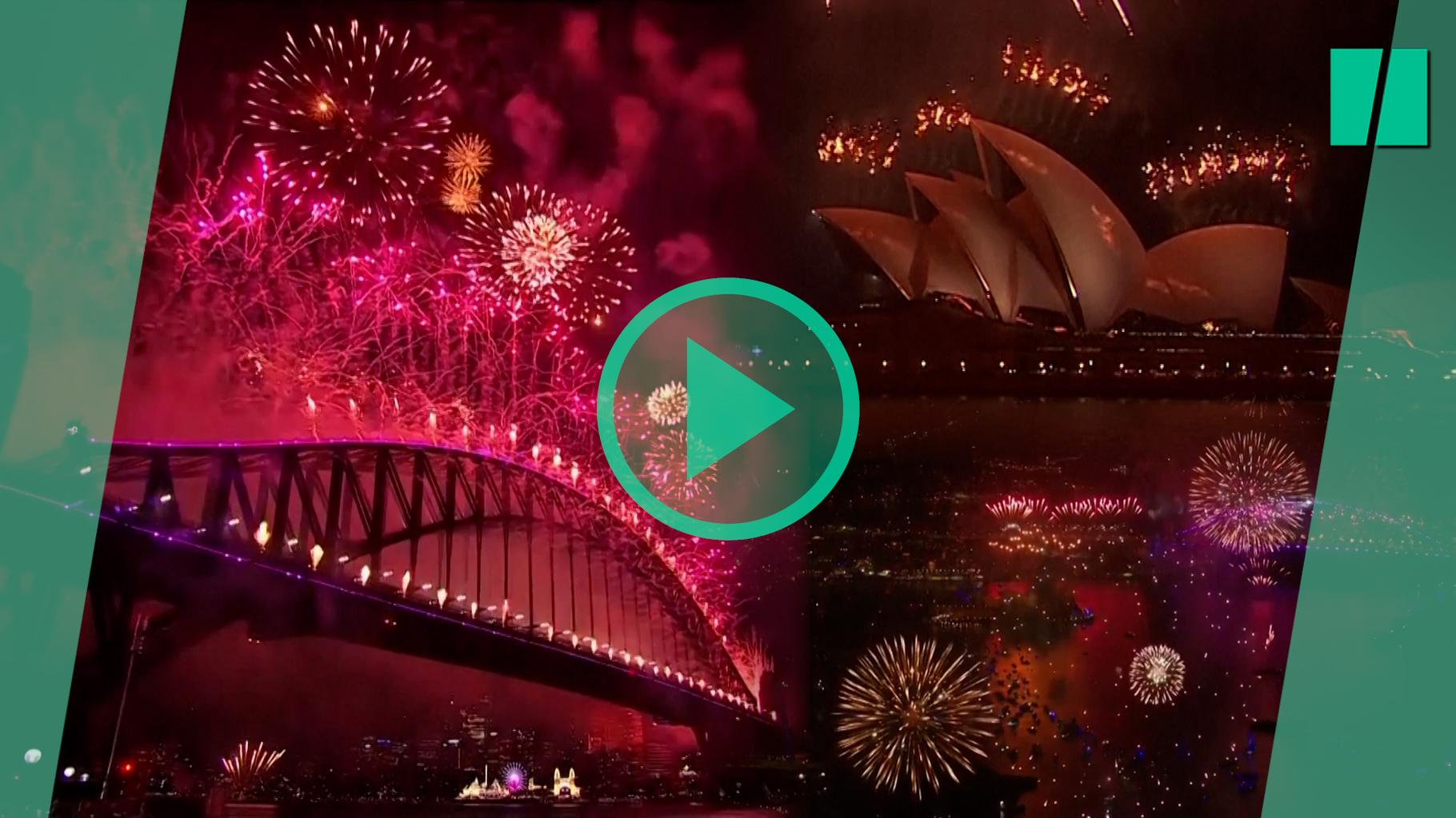 Réveillon du Nouvel An : les images du feu d’artifice de Sydney, un show spectaculaire pour célébrer 2025