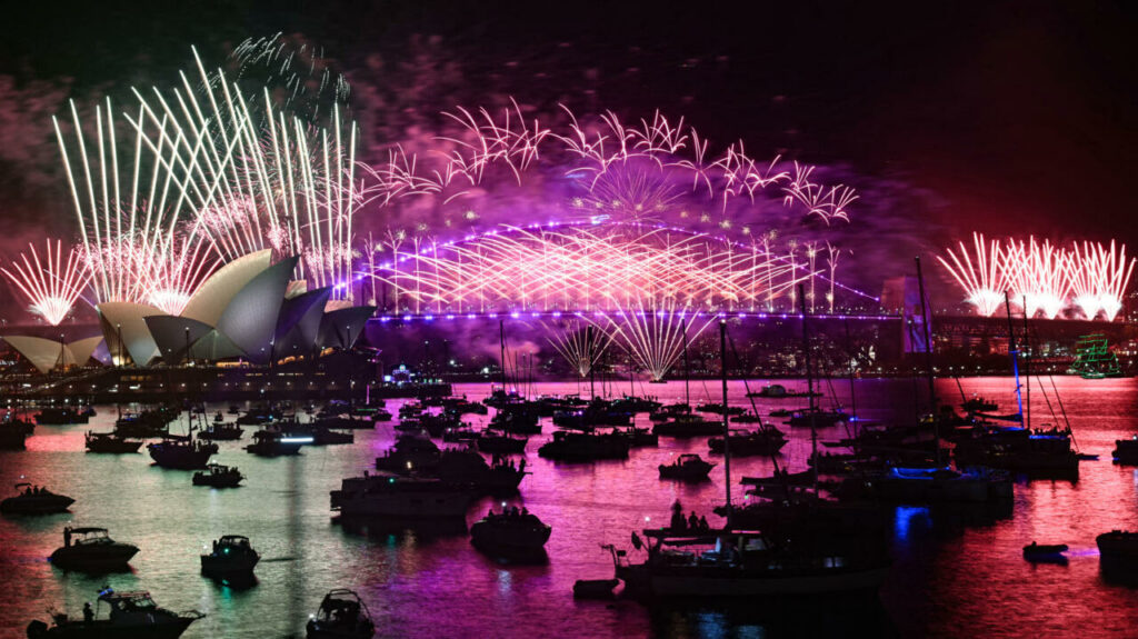 L'Australie et la Nouvelle-Zélande fêtent la nouvelle année