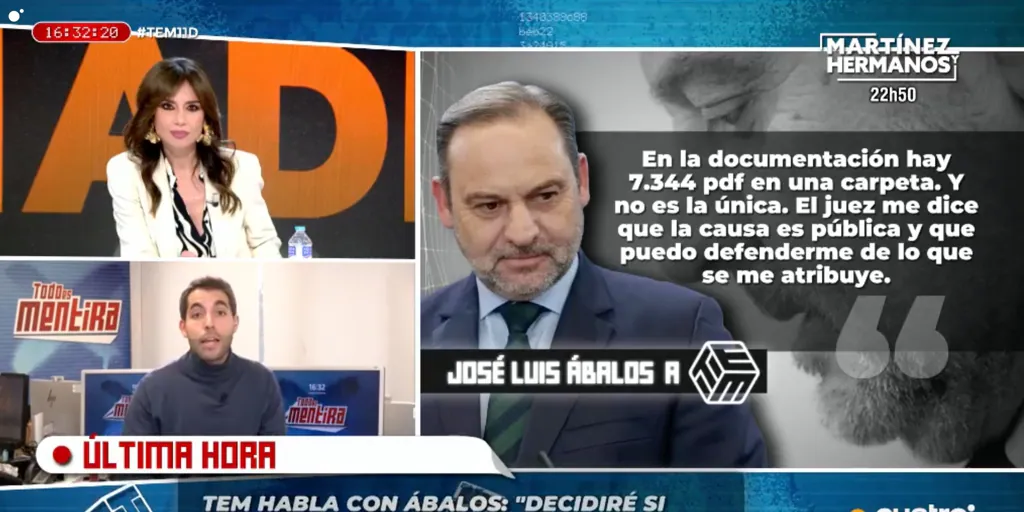 Ábalos lanza un mensaje 'amenazante' para advertir a Aldama: «Miente, no tiene nada, y tengo ganas de…»