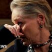 Actor Sharon Stone’s tearful message to her younger self